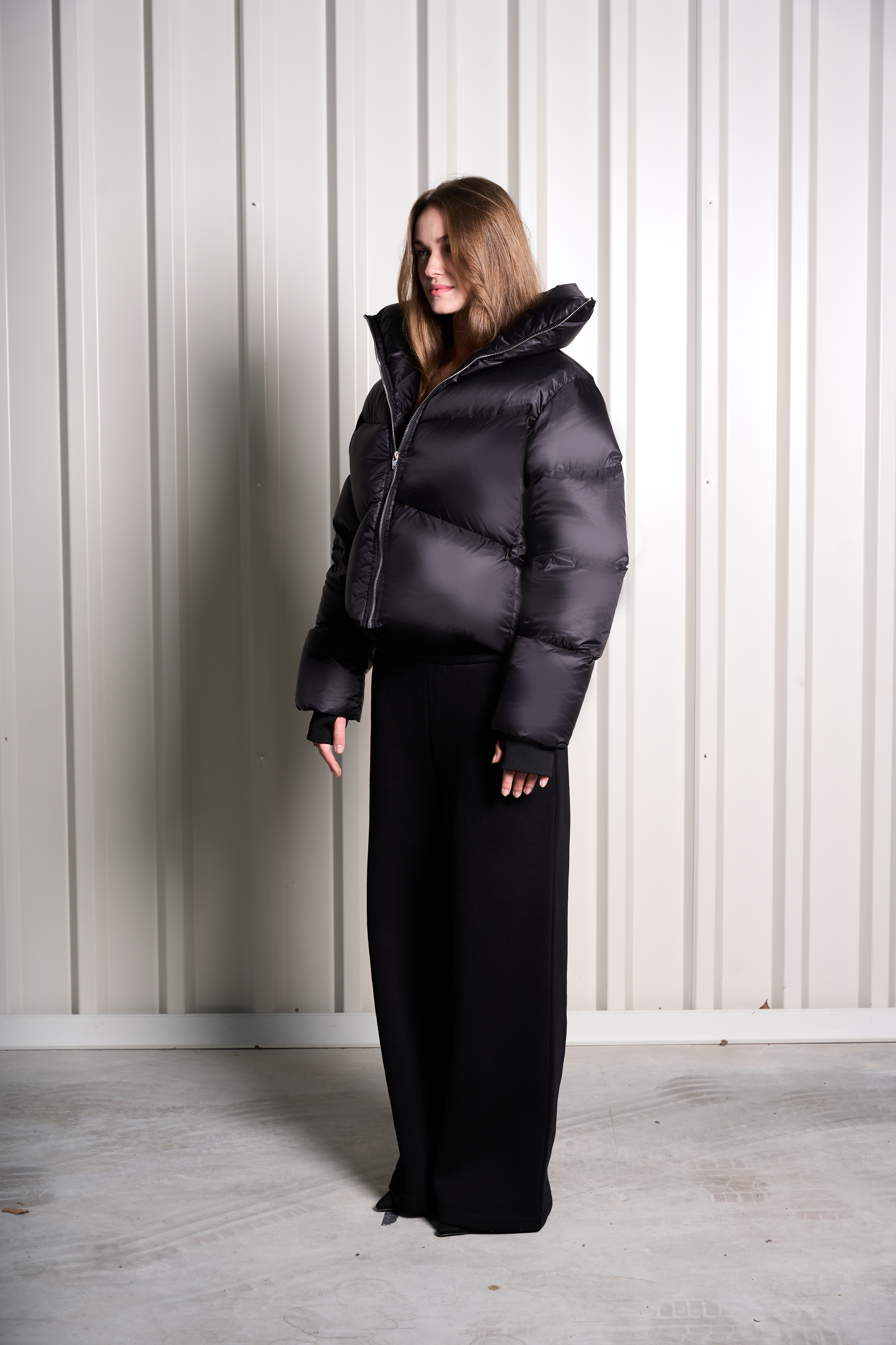 BUBBLE PUFFER BLACK