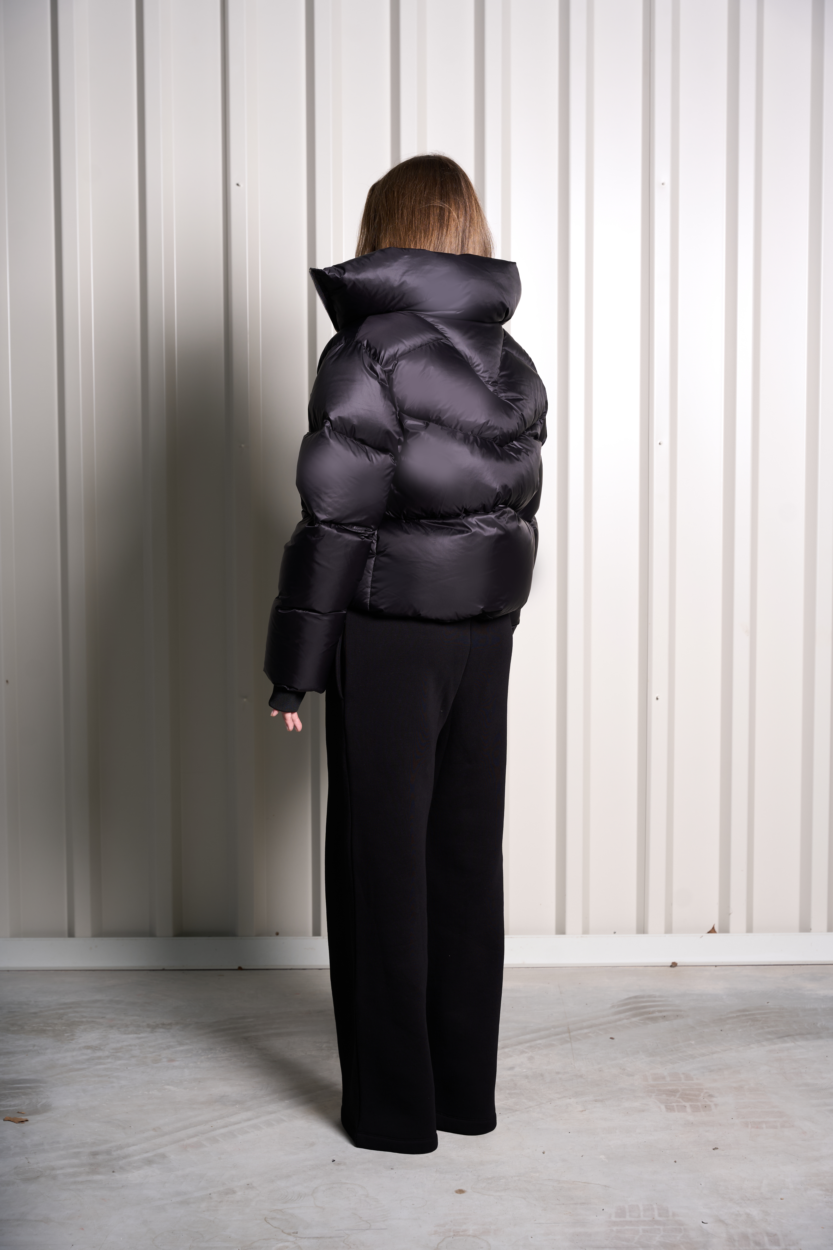 BUBBLE PUFFER BLACK