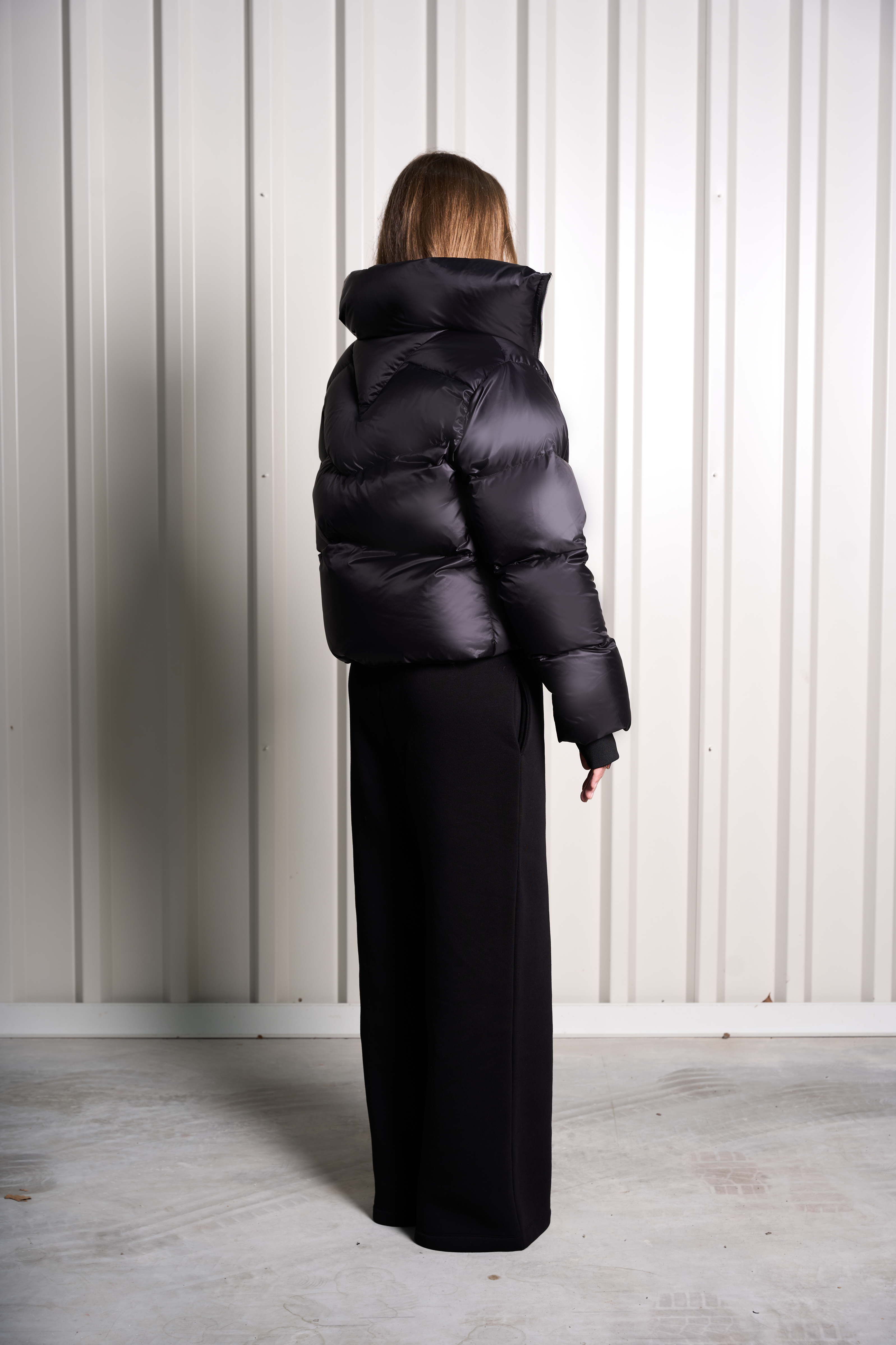 BUBBLE PUFFER BLACK