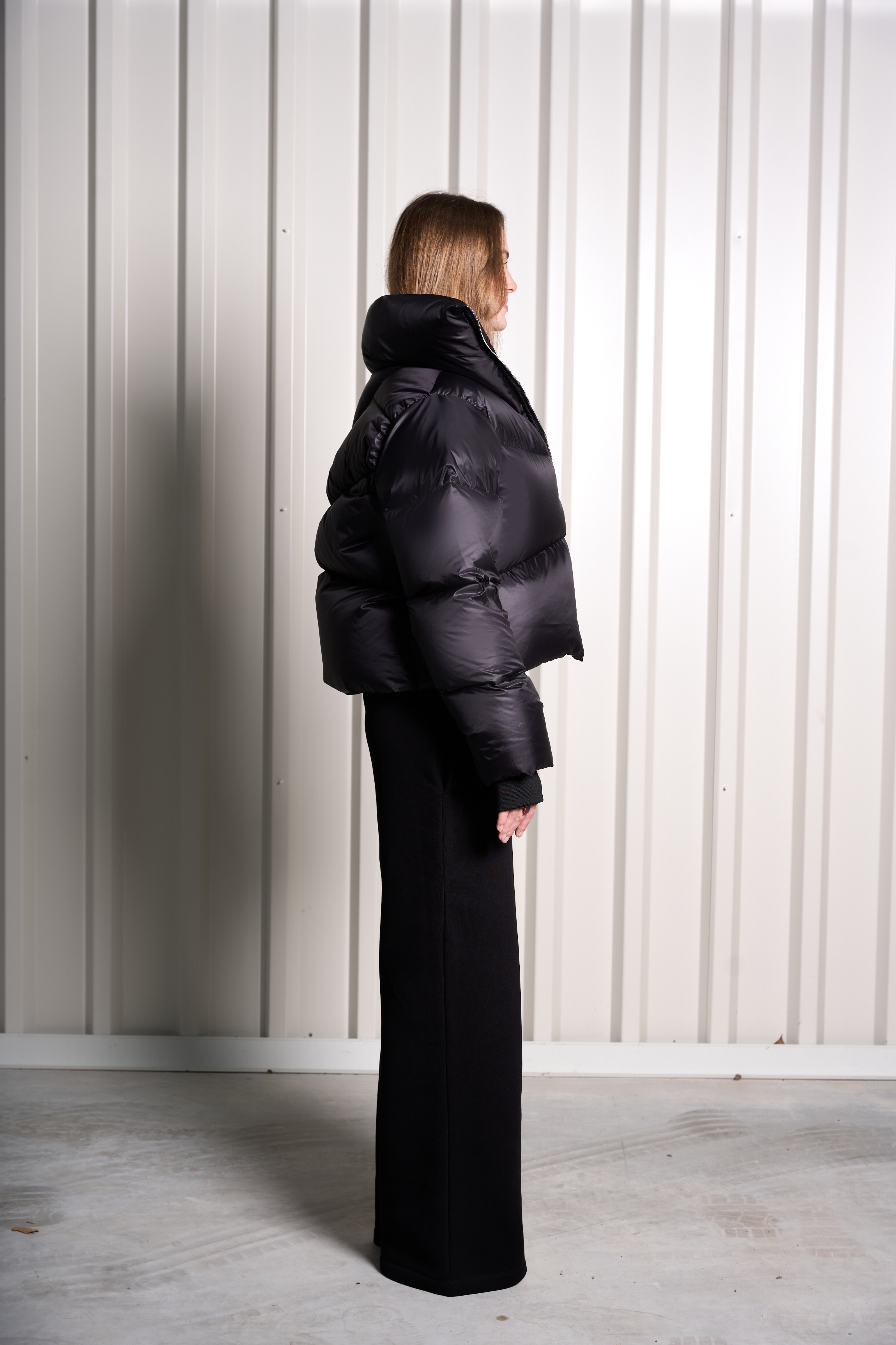 BUBBLE PUFFER BLACK