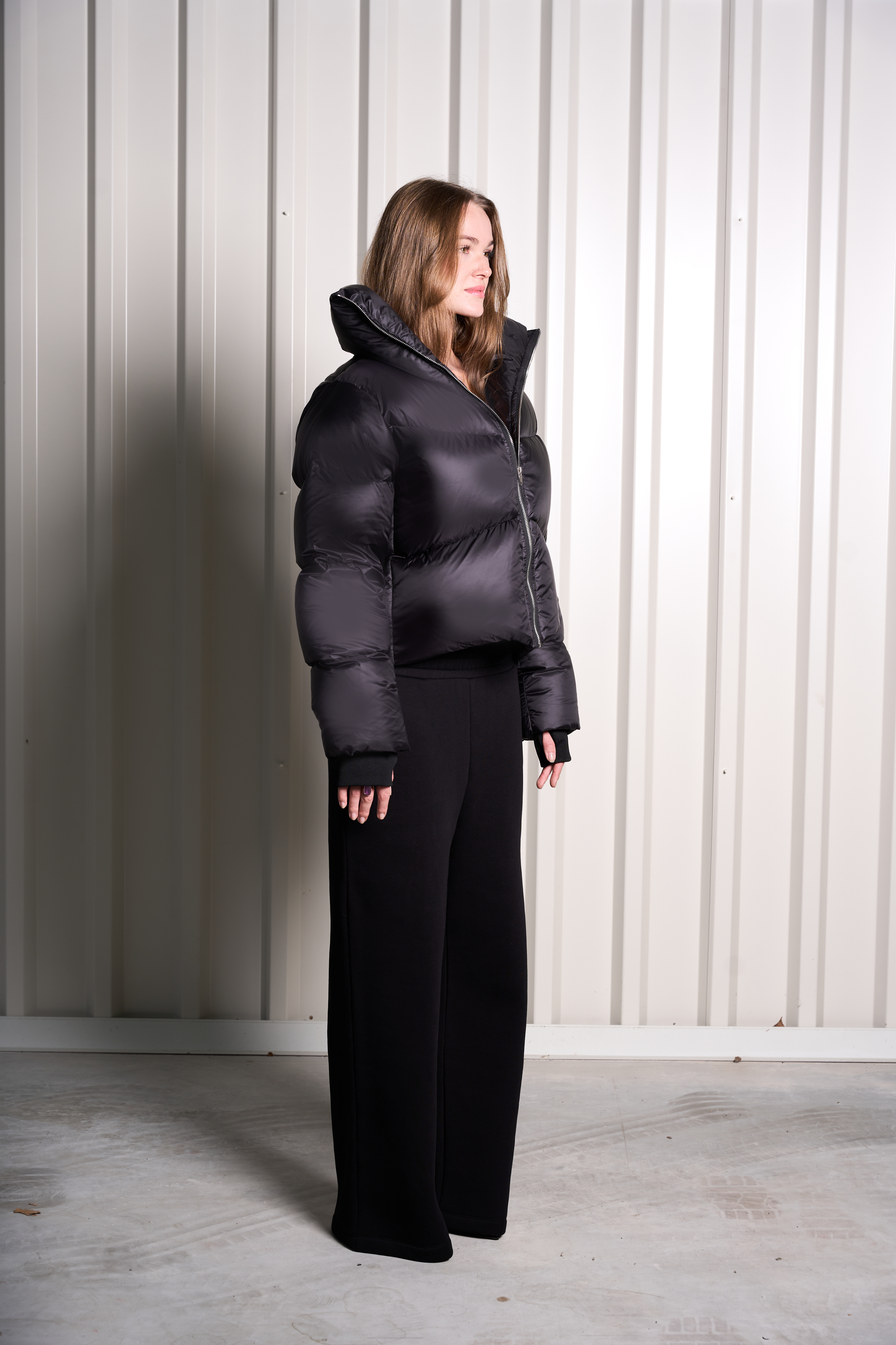 BUBBLE PUFFER BLACK