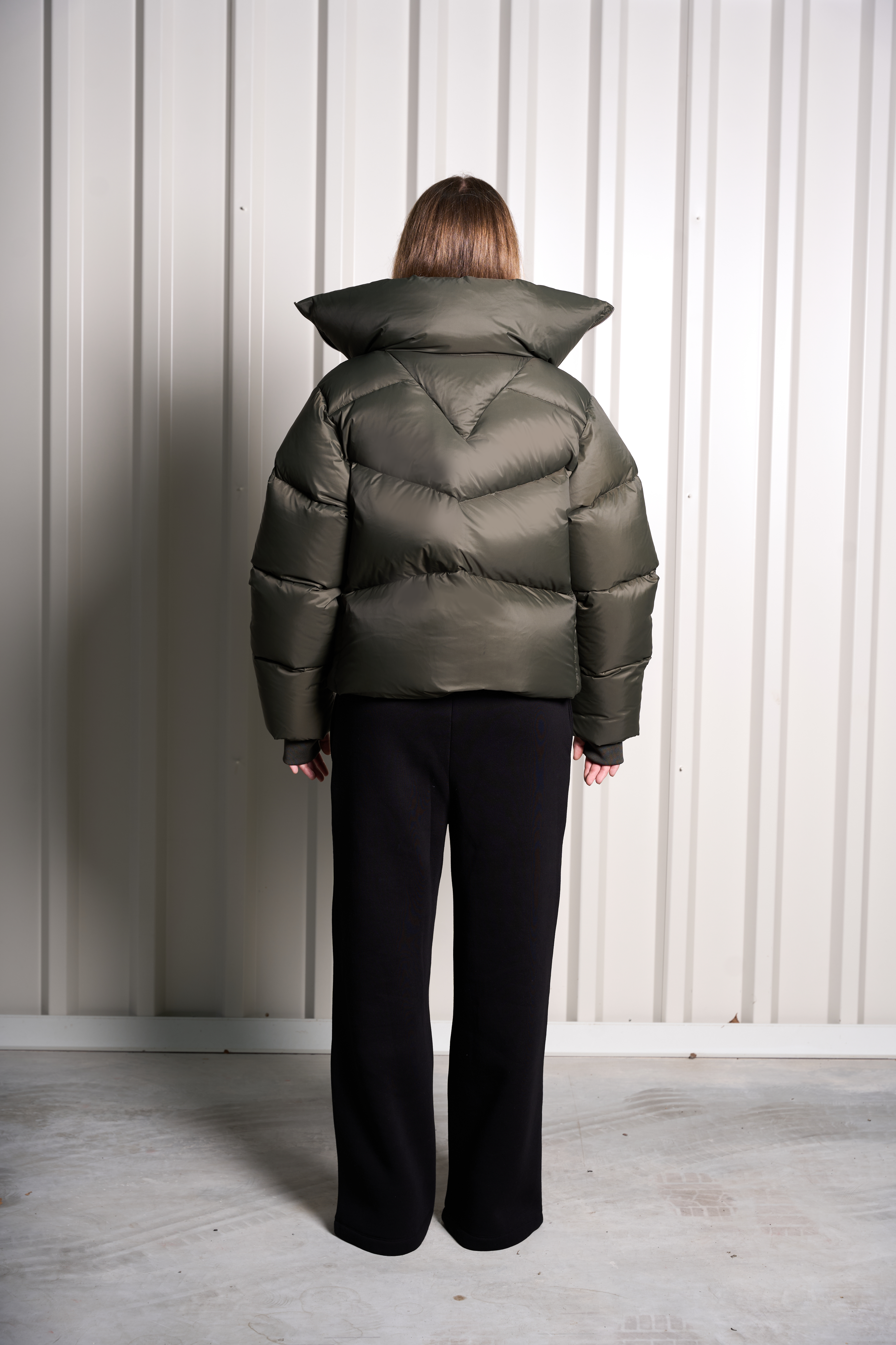 BUBBLE PUFFER KHAKI